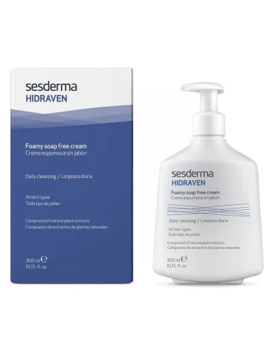 SESDERMA HIDRAVEN CREMA ESPUMOSA SIN JABÓN 300 ML