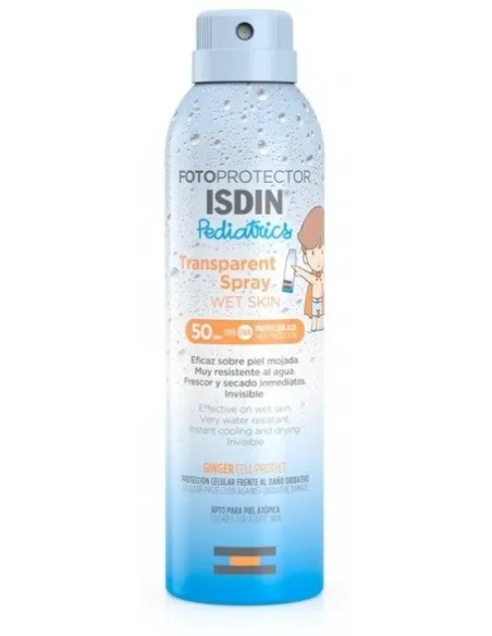 ISDIN FOTOPROTECTOR TRANSPARENT SPRAY WET SKIN PEDIATRICS SPF-50 250ML