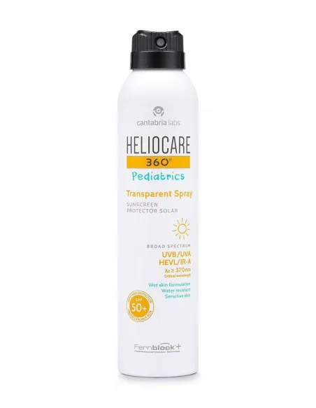 HELIOCARE 360º PEDIATRICS TRANSPARENT SPRAY SPF-50+ 200ML