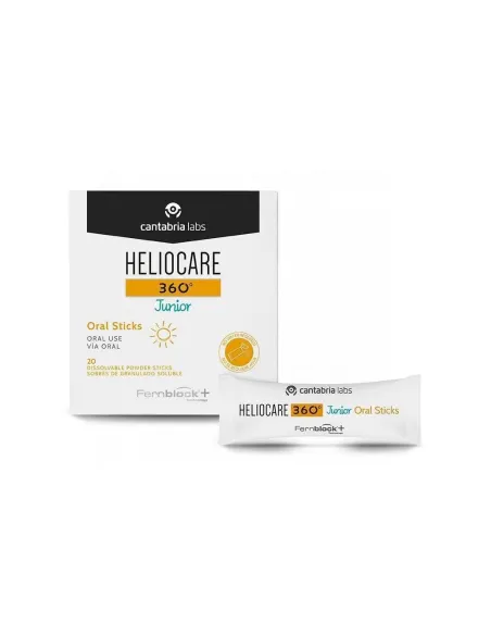 HELIOCARE 360º JUNIOR ORAL STICKS 20 SOBRES