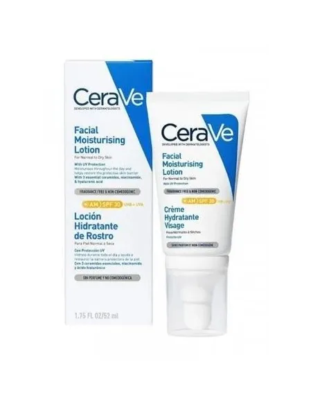 CERAVE LOCIÓN HIDRATANTE ROSTRO SPF-30 52 ML