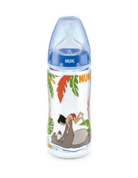 BIBERON FC PP SILICONA NUK 2L 300 ML JUNGLE B