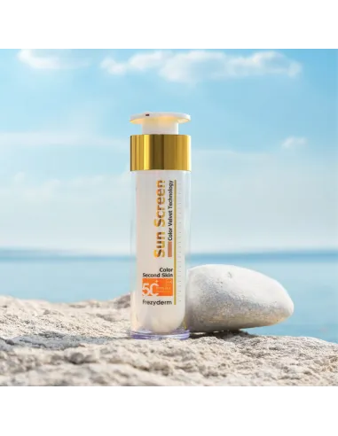 FREZYDERM SUN SCREEN VELVET FACE SPF-50+ COLOR 50ML