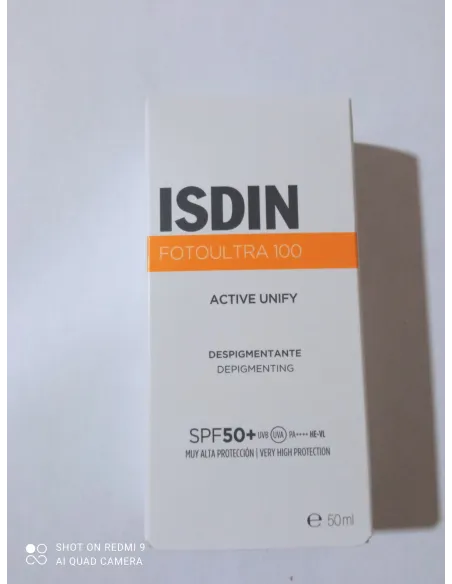 ISDIN FOTOULTRA 100 ACTIVE UNIFY FUSION FLUID SPF-50 50ML
