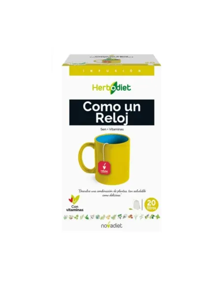 HERBODIET COMO UN RELOJ 20 INFUSIONES