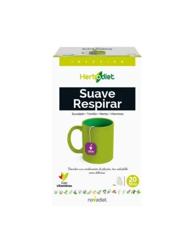 HERBODIET INFUSION SUAVE RESPIRAR 20 UND