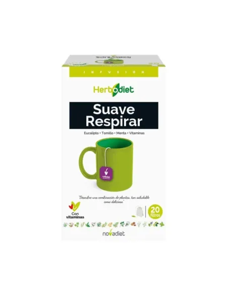 HERBODIET INFUSION SUAVE RESPIRAR 20 UND