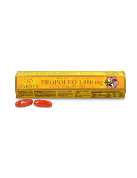 PROPOLEO 1000 MG CON EQUINACEA MARNYS 30 UND