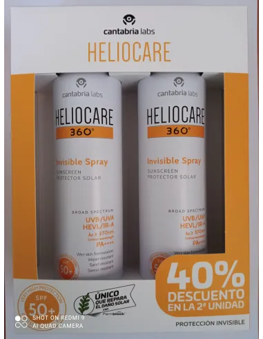 PACK DUPLO HELIOCARE 360 SPRAY INVISIBLE