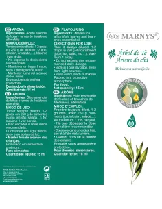 ACEITE ESENCIAL ARBOL DEL TE MARNYS 15 ML 2