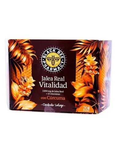 BLACK BEE PHARMACY JALEA VITALIDAD 10ML 20 AMPOLLAS