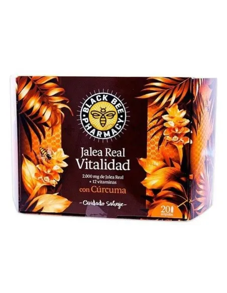 BLACK BEE PHARMACY JALEA VITALIDAD 10ML 20 AMPOLLAS