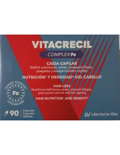 VITACRECIL COMPLEX FE 90 CAPSULAS