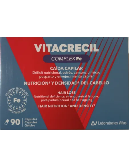 VITACRECIL COMPLEX FE 90 CAPSULAS