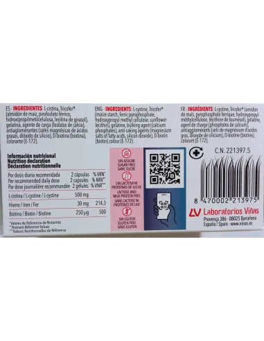 VITACRECIL COMPLEX FE 90 CAPSULAS