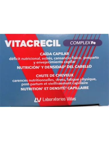 VITACRECIL COMPLEX FE 90 CAPSULAS