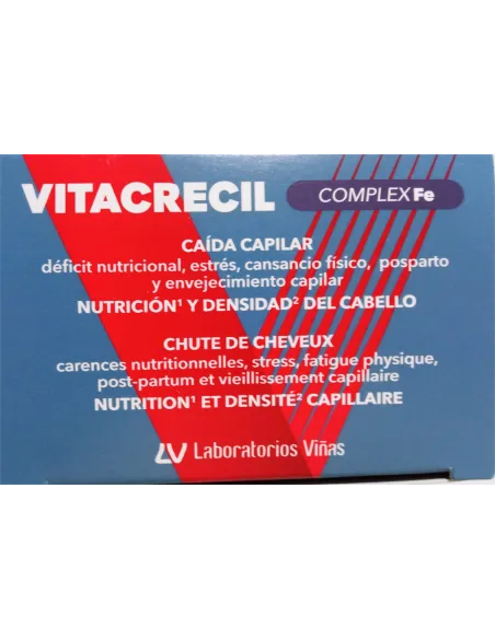 VITACRECIL COMPLEX FE 90 CAPSULAS