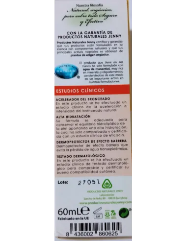 CREMA FACIAL BRONCEADORA SPF 30 RHATMA 60ML