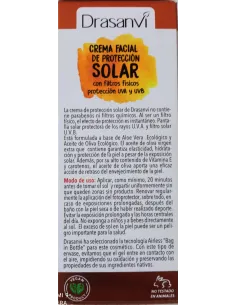 Crema Protección Solar Facial Cosmos Organic Bio SPF-50 50 ml Bronze Drasanvi 2
