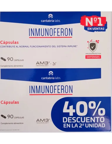 INMUNOFERON DUPLO 90+90 CAPSULAS