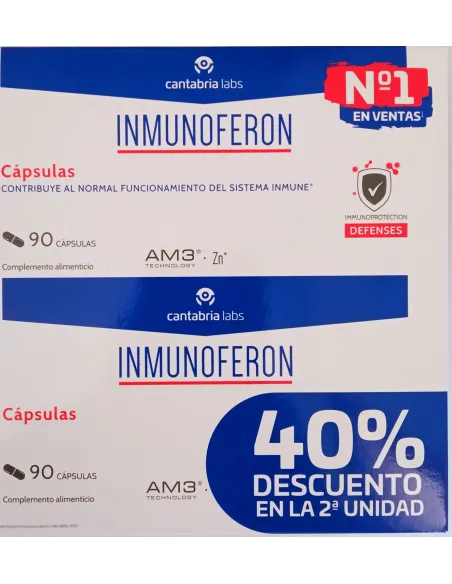 INMUNOFERON DUPLO 90+90 CAPSULAS