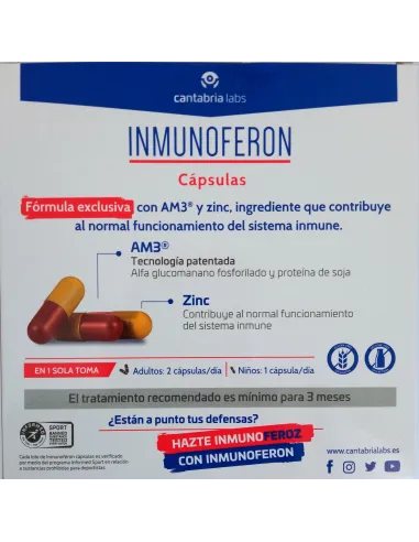 INMUNOFERON DUPLO 90+90 CAPSULAS