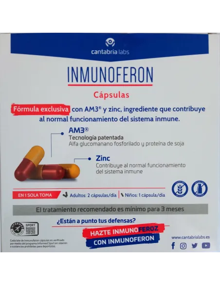 INMUNOFERON DUPLO 90+90 CAPSULAS