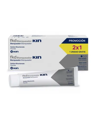 KIN FKD BLANQUEADOR PASTA DENTÍFRICA 2 X 125ML