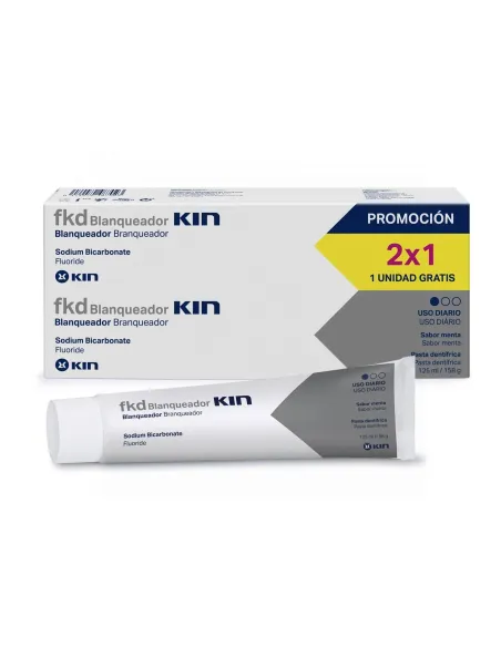 KIN FKD BLANQUEADOR PASTA DENTÍFRICA 2 X 125ML