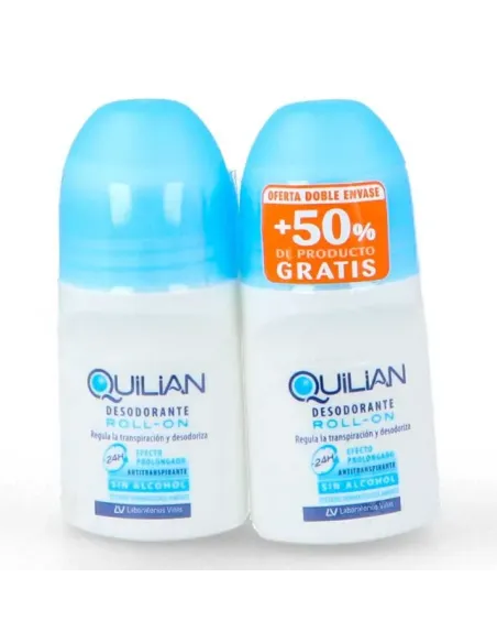 DUPLO QUILIAN DESODORANTE ROLL ON 75ML