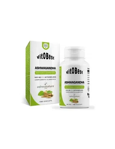 ASHWAGANDHA 100 VEGECAPS VITOBEST