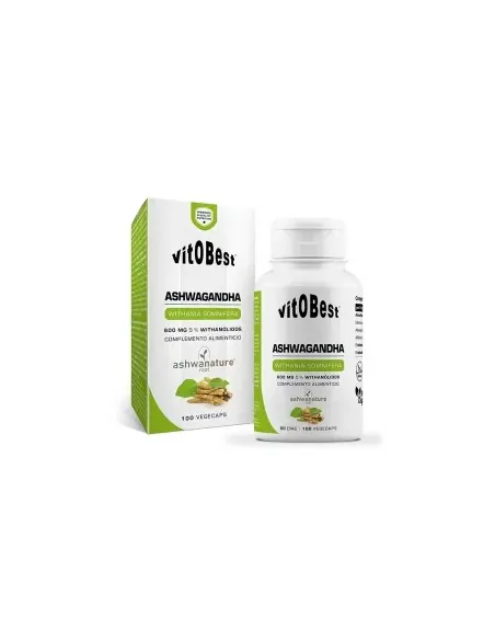 ASHWAGANDHA 100 VEGECAPS VITOBEST