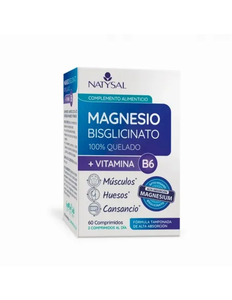 BISGLICINATO DE MAGNESIO 100% QUELADO 60COMP