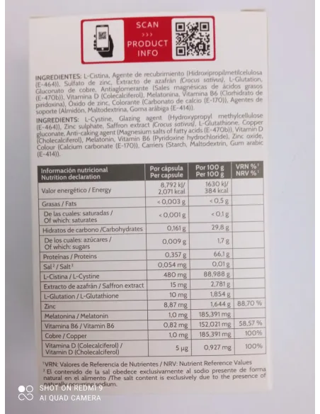 IRALTONE FORTE MELATONIN 60 CAPSULAS