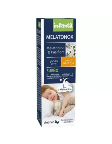 MELATONOX INFALTIL 50ML GOTAS SABOR NARANJA
