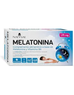 MELATONINA + VIT. B6 60 COMP NATYSAL