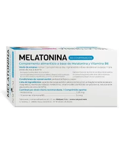 MELATONINA + VIT. B6 60 COMP NATYSAL 2