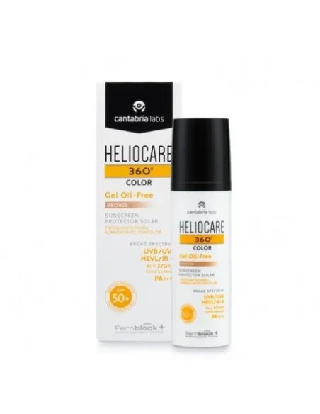 HELIOCARE 360 GEL OIL FREE COLOR BRONZE SPF50+ 50ML