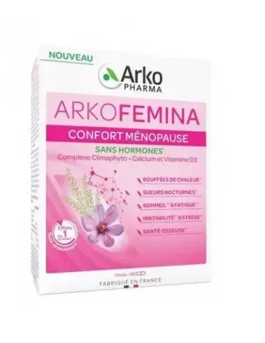 ARKOFEMINA MENOPAUSIA 60 CAPS SIN HORMONAS