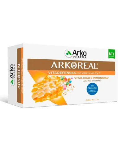 ARKOREAL VITADEFENSAS 1000 MG SIN AZUCAR