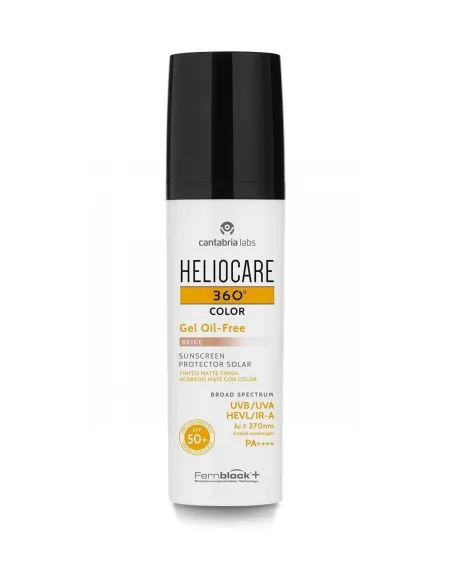 HELIOCARE 360 GEL OIL FREE COLOR BEIGE SPF50+ 50ML