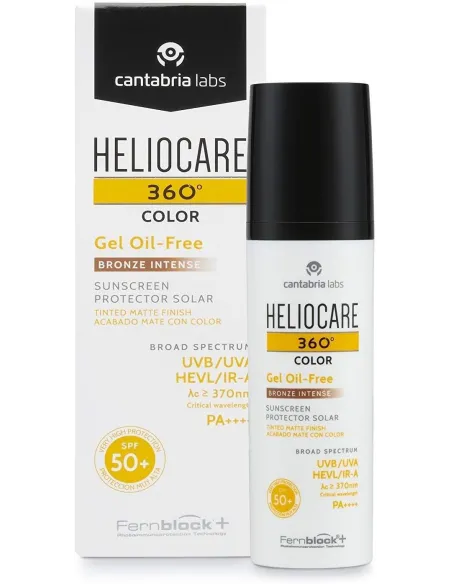 HELIOCARE 360 GEL OIL FREE COLOR BRONZE INTENSE SPF50+ 50ML