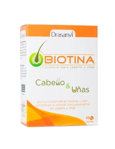 BIOTINA 400 MCG 45 COMPRIMIDOS DRASANVI