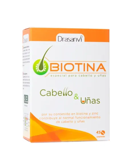 BIOTINA 400 MCG 45 COMPRIMIDOS DRASANVI