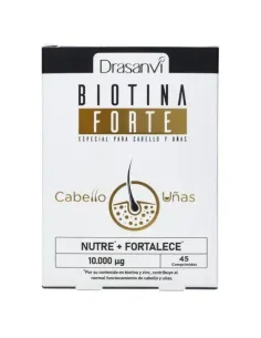 BIOTINA FORTE 10.000 UG 45 COMPRI. DRASANVI