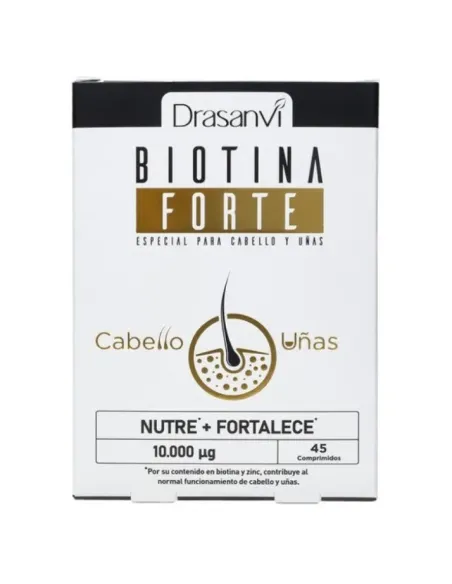 BIOTINA FORTE 10.000 UG 45 COMPRI. DRASANVI