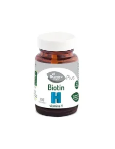BIOTINA PELO PIEL/UÑAS 100 COMP. EL GRANERO