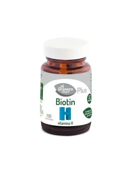 BIOTINA PELO PIEL/UÑAS 100 COMP. EL GRANERO