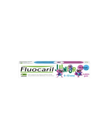 FLUOCARIL JUNIOR 6-12 AÑOS GEL BUBBLE 75ML