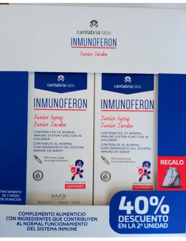 INMUNOFERON DUPLO JARABE JUNIOR 150+150ML
